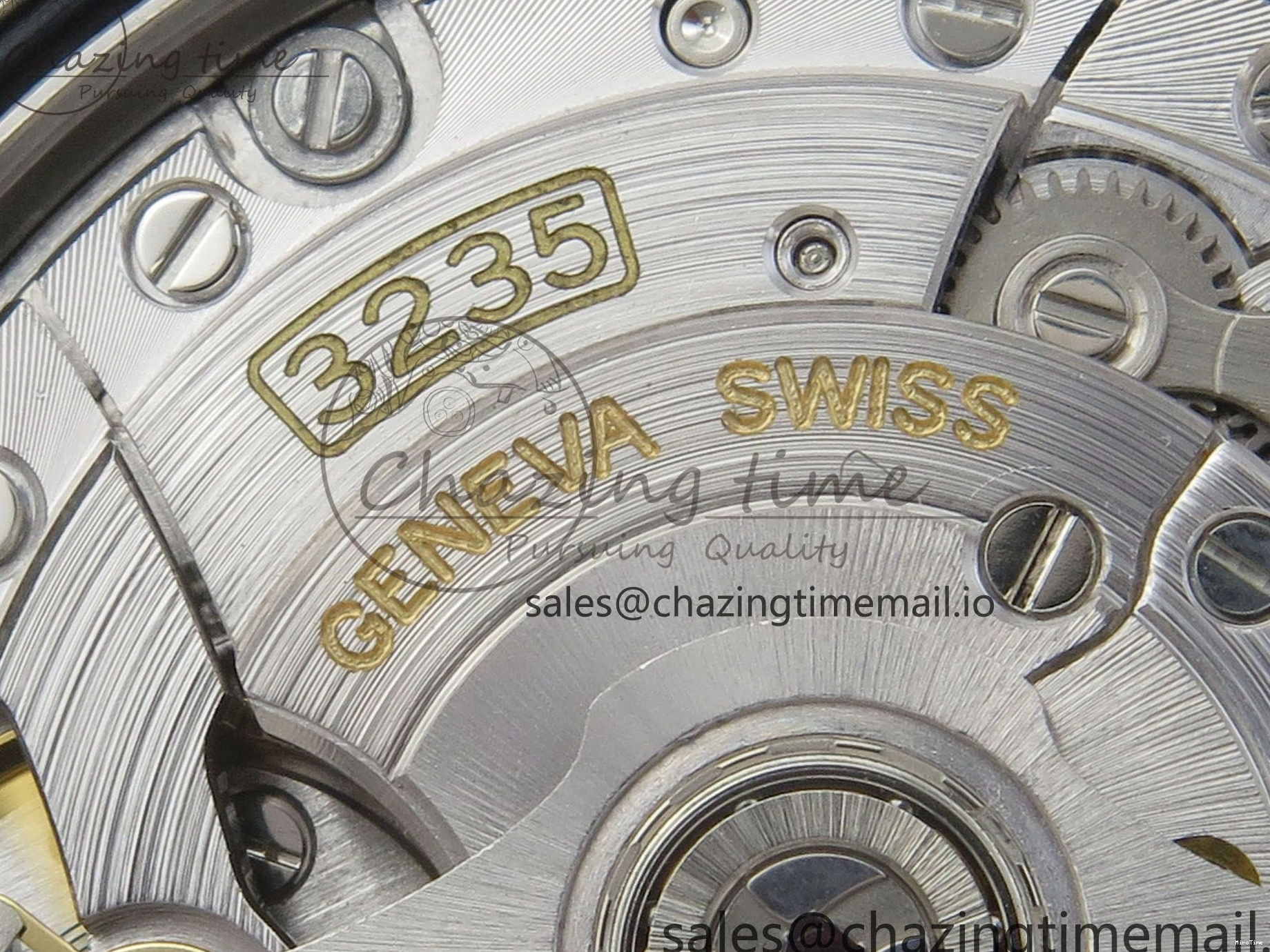 MiroTime 0407 DateJust 36 SS RG ARF 1:1 Best Edition 904L Steel Gray Dial Green Roman on Oyster Bracelet SH Affordable 73